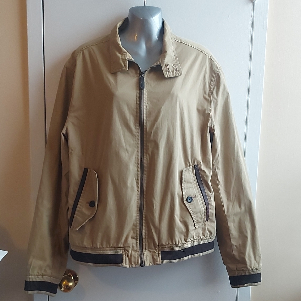 MENS COACH HARRINGTON BOMBER FLIGHT JACKET Size Large